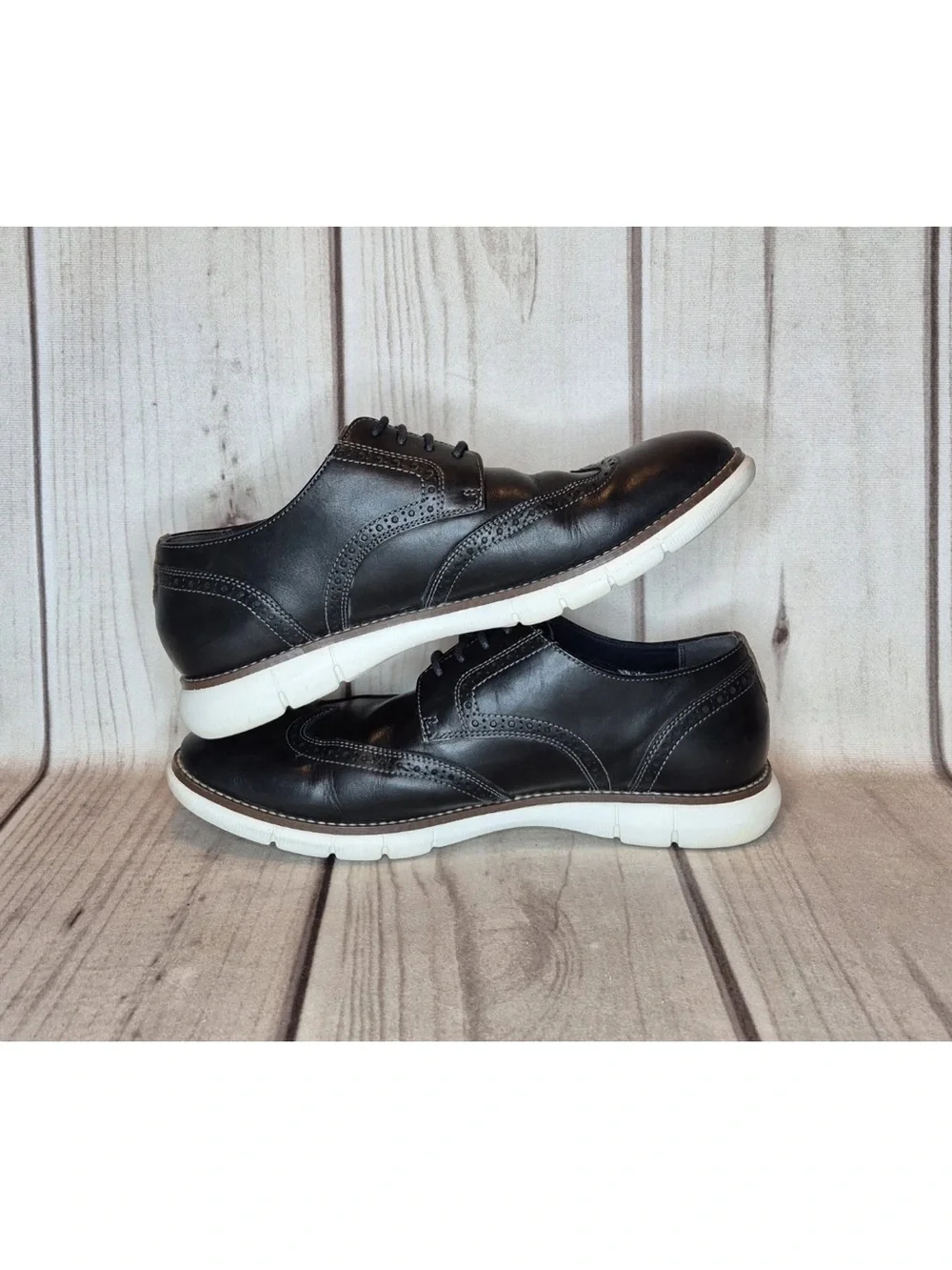 Johnston and Murphy Men's Size 9M Holden Wingtip Dress Casual Shoes